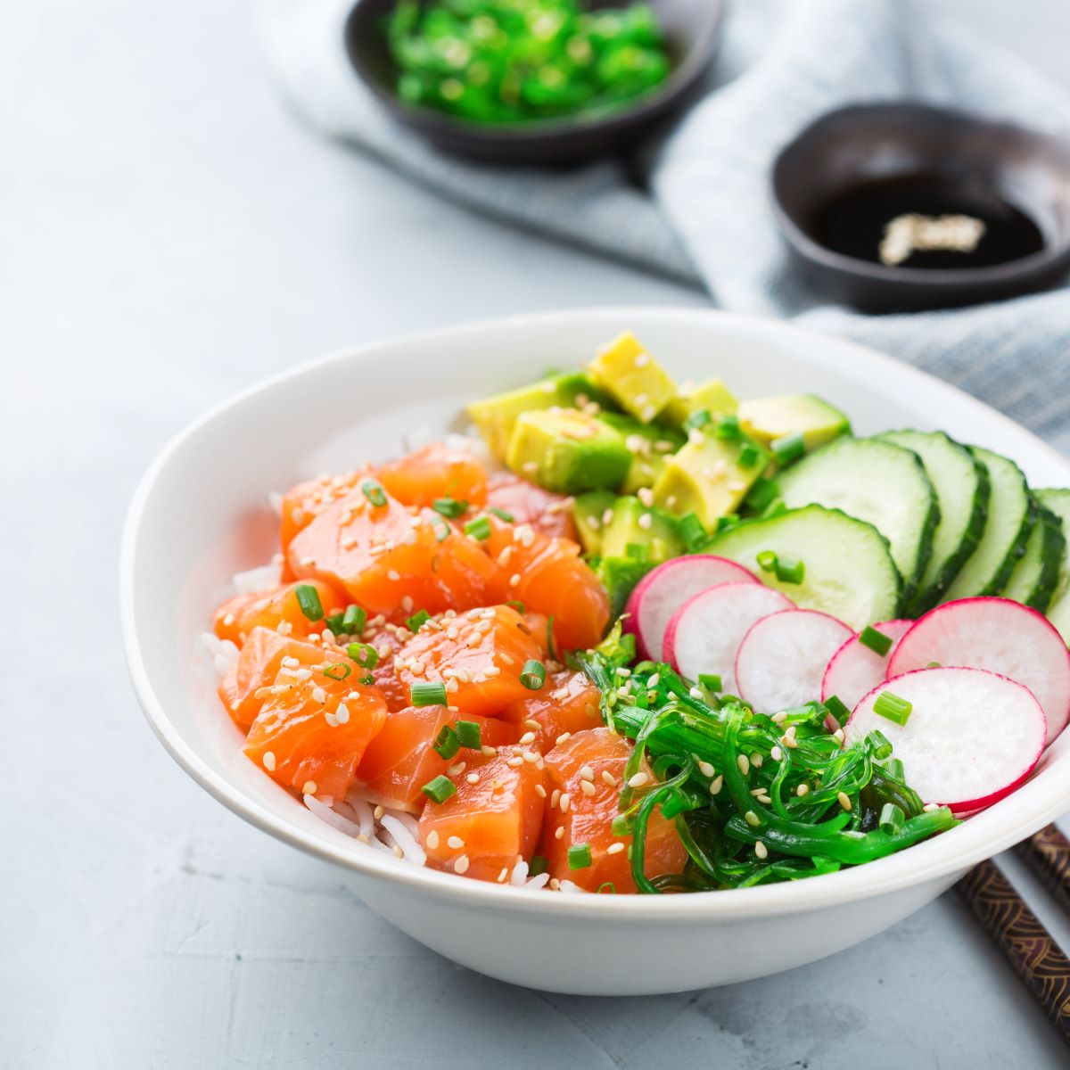 Salmon Salad Bowl