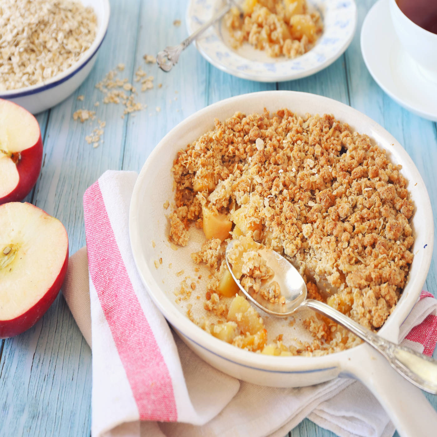 Healthy Apple Crumble