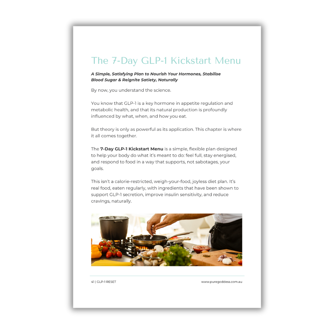 The GLP-1 Reset - How to Support your Hunger Hormones & Finally Lose Weight - Paperback
