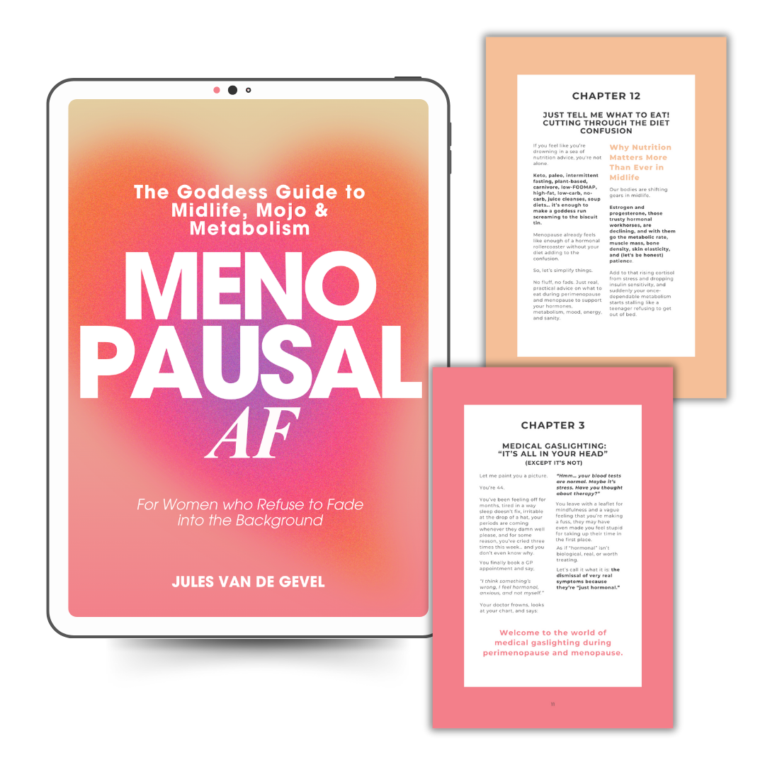 Menopausal AF: The Goddess Guide to Midlife, Mojo & Metabolism - eBook