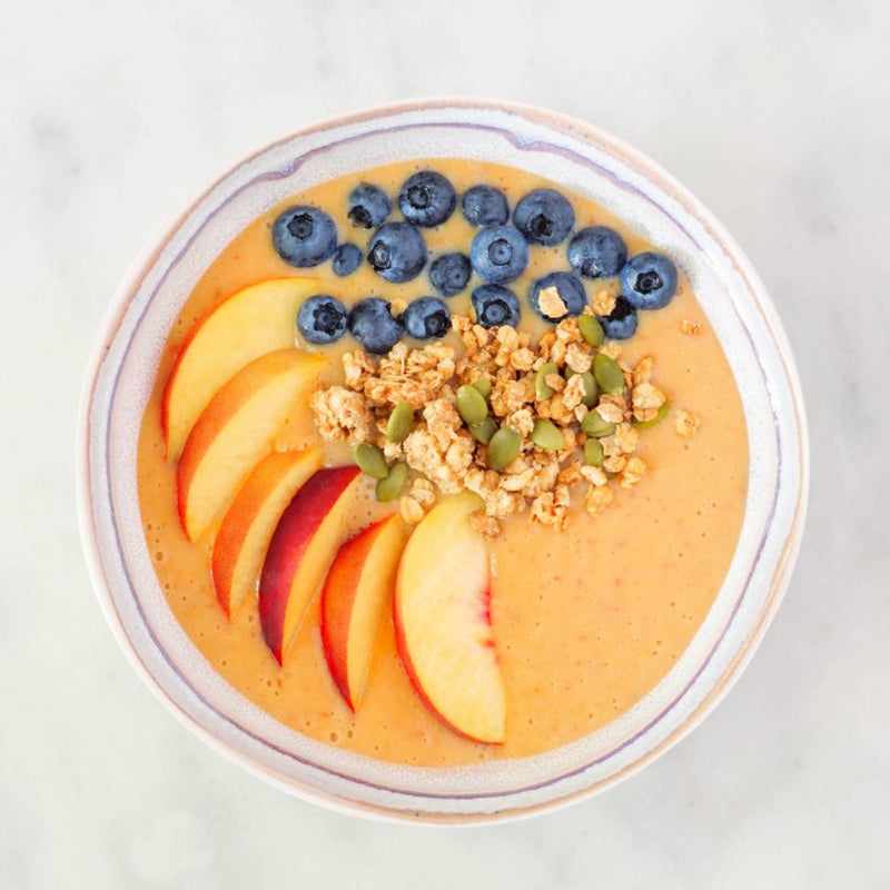Energising Peach Smoothie Bowl(01)