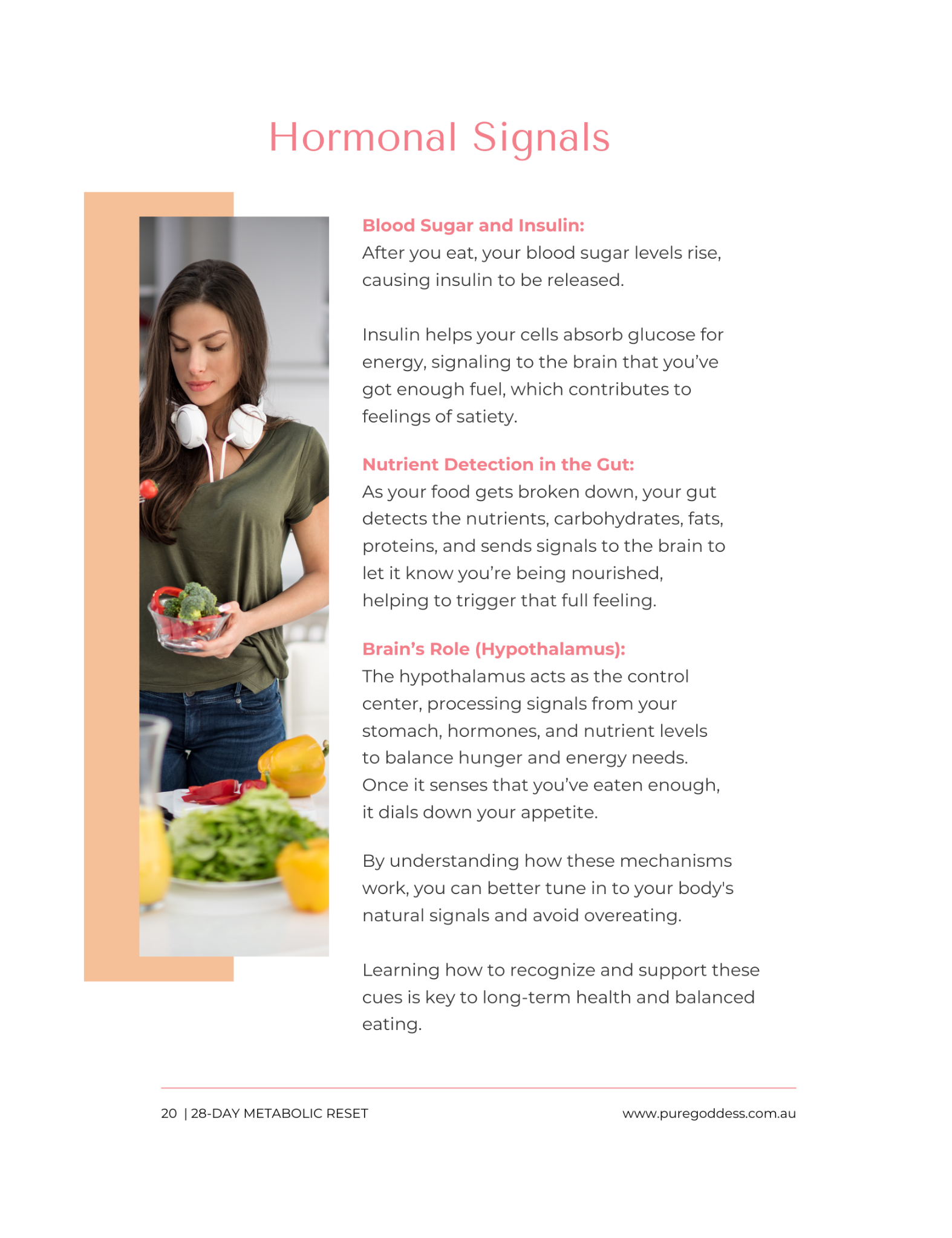 hormonal signals blood sugar and insulin resistance
