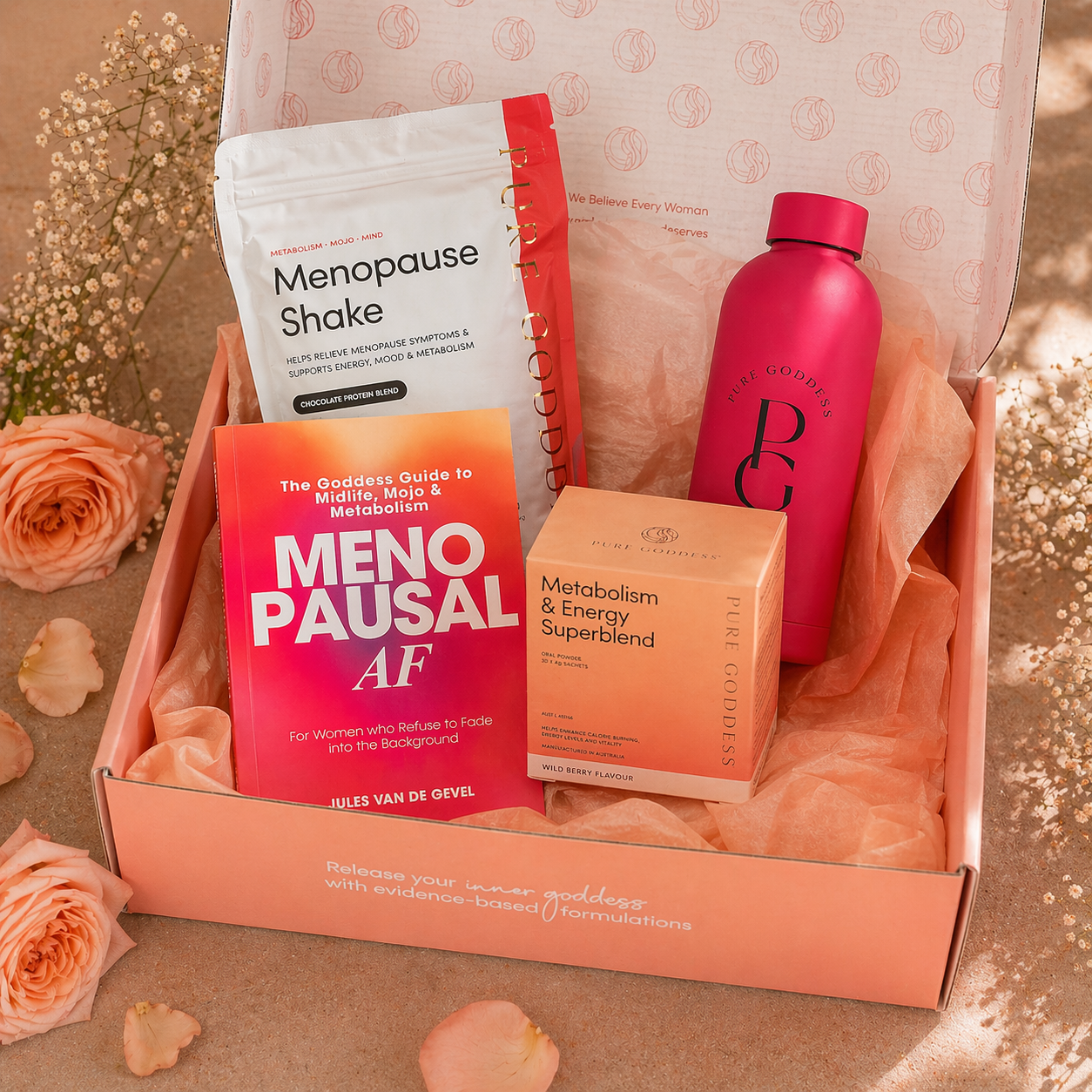 The Pure Goddess Gift Box | Midlife Wellness, Energy & Menopause Support