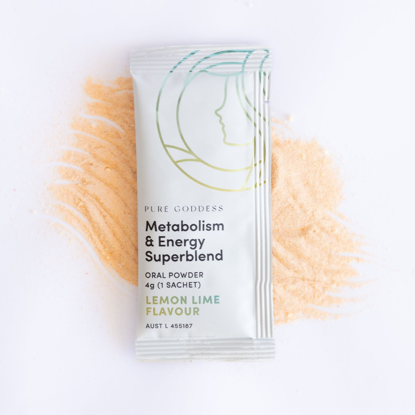 single serve sachet of metabolism & energy Superblend  for weight loss and energy