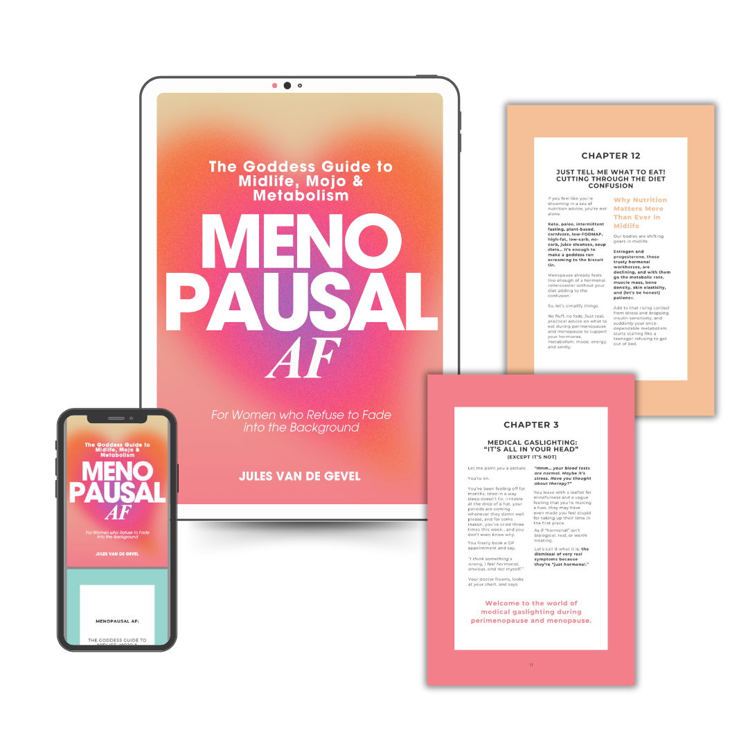 Menopausal AF: The Goddess Guide to Midlife, Mojo & Metabolism - eBook