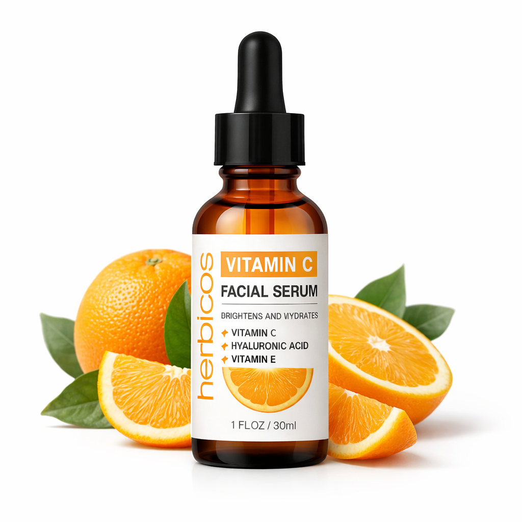20% Vitamin C Serum with Hyaluronic Acid for Bright, Hydrated Skin