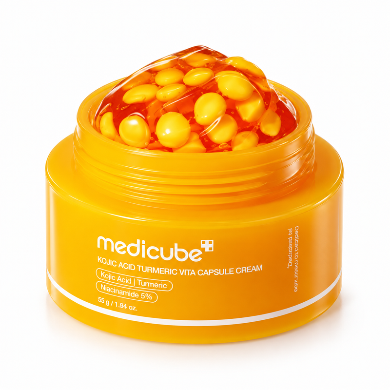 Medicube Kojic Acid Turmeric Vita Capsule Cream 53g | Korean Skincare