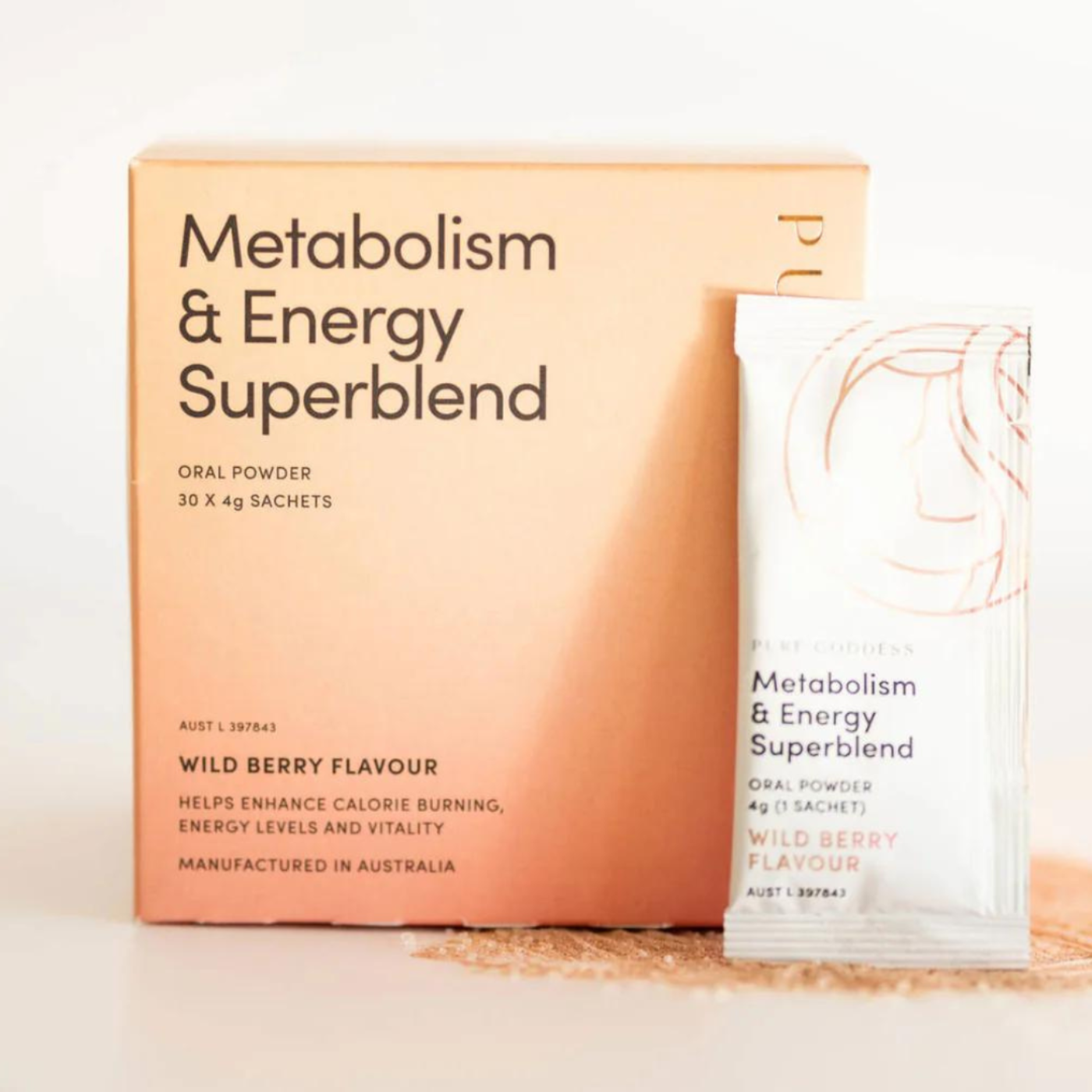 Metabolism & Energy Superblend Wild Berry Flavour: Starter Pack